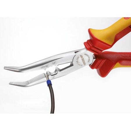 VDE Multiple Pliers With VDE Insulating Sleeves, Angled Pattern